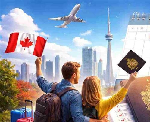 An approved Canadian permanent residence application